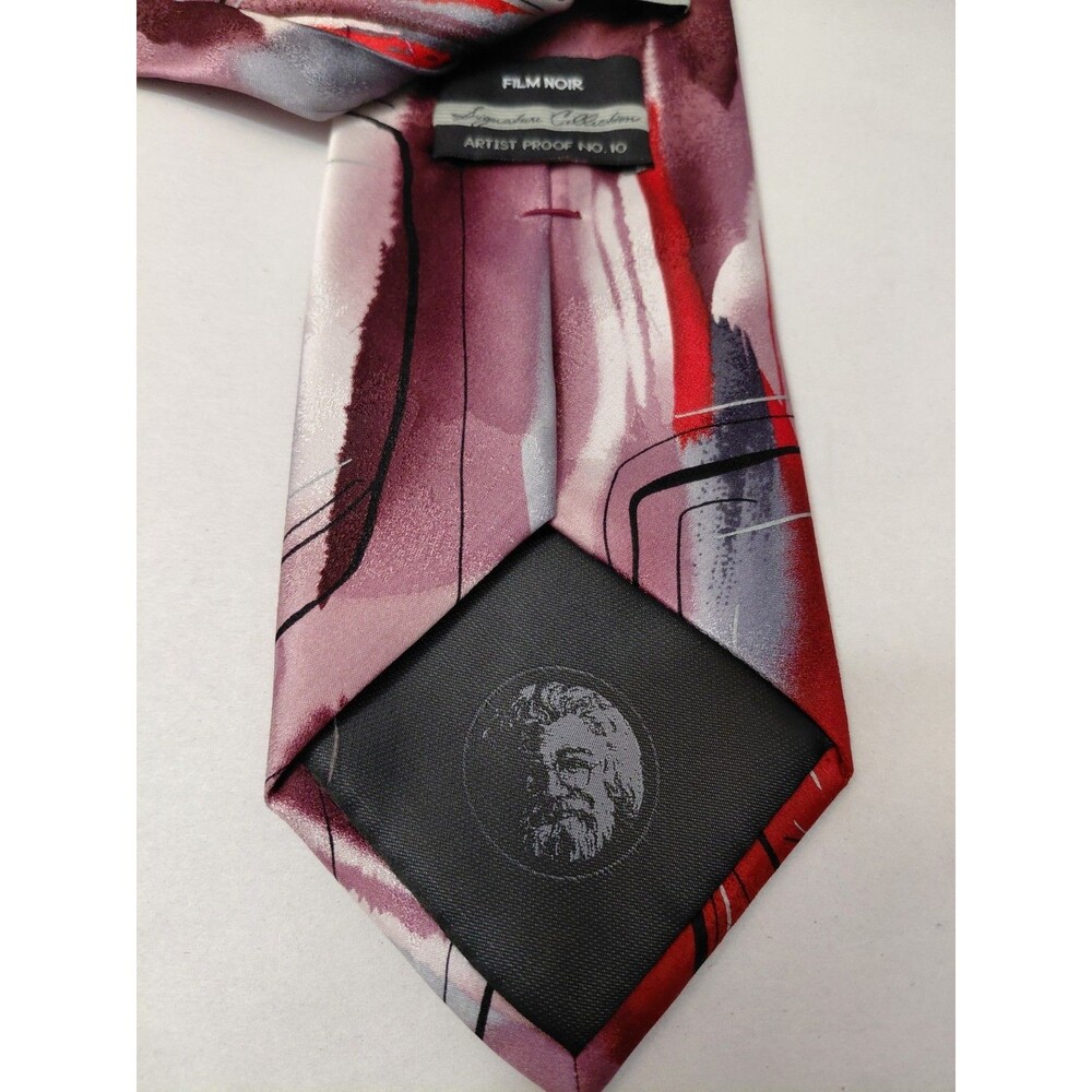 J. Garcia Abstract Signature Collection Artist Proof No. 10 100% Silk 60"x3.075" - Picture 4 of 7